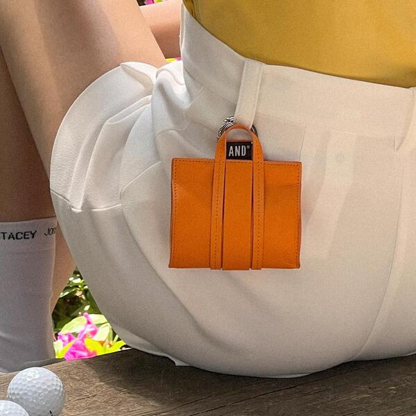 자체브랜드, [소이현, 인교진 착용] AND GOLF Ball Bag Orange